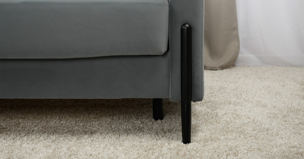 Диван-кровать прямой Барселона ТД 673 велюр Diagonal 995 серо-голубой