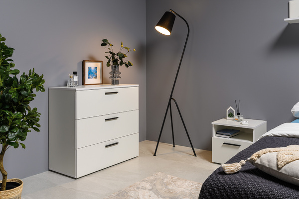 Спальня Эйр композиция 2 белый РЕ шагрень, спальное место 120 х 200