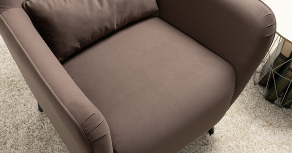 Кресло для отдыха Феличе ТК 528 велюр Велутто 36 шоколадный