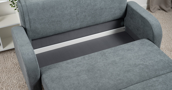 Диван-кровать прямой Киото ТД 783 велюр Epic 83 graphite темно-серый