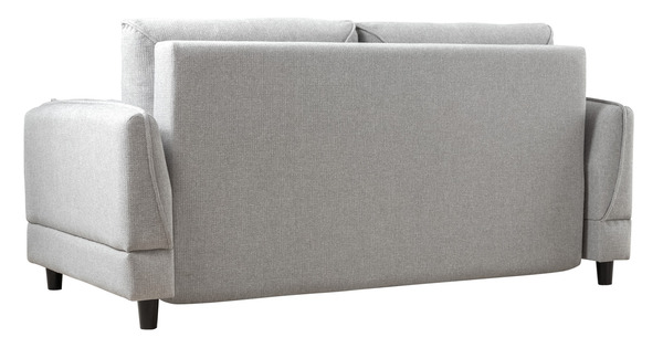 Диван-кровать прямой Макс ТД 285 жаккард Анри 31 светло-серый