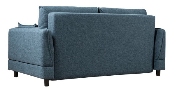 Диван-кровать прямой Макс ТД 288 жаккард Анри 24 синий деним