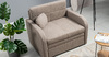 Кресло-кровать Тео (85) ТК 906 велюр Danco 290 бежевый