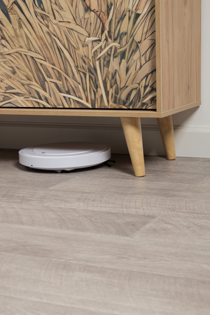 Комод Току 16.230.04 гикори рокфорд натуральный KO86 PW, белый PE шагрень, фотопечать